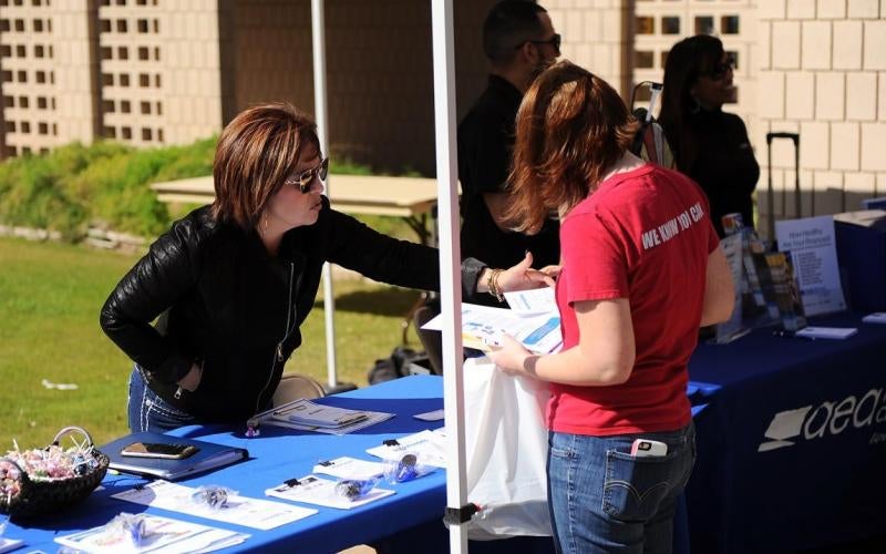 AWC Health &amp; Wellness Department holding Health Fair