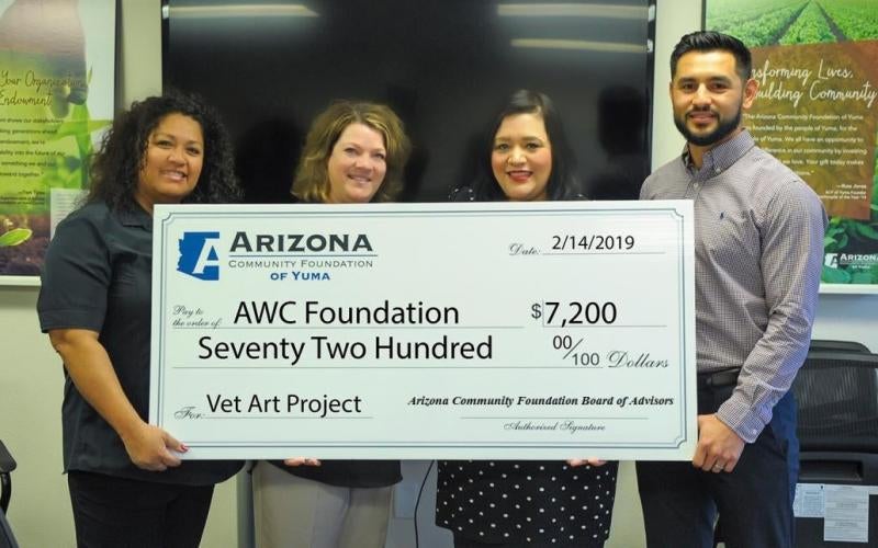 ACFY $7,200 grant award extends reach of Veterans Art Project