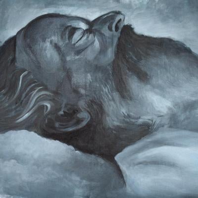 Grisaille painting, no black used.
