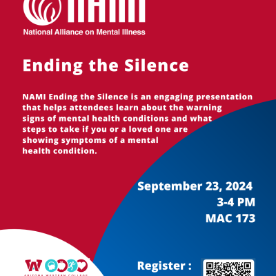 NAMI Ending the Silence Flyer