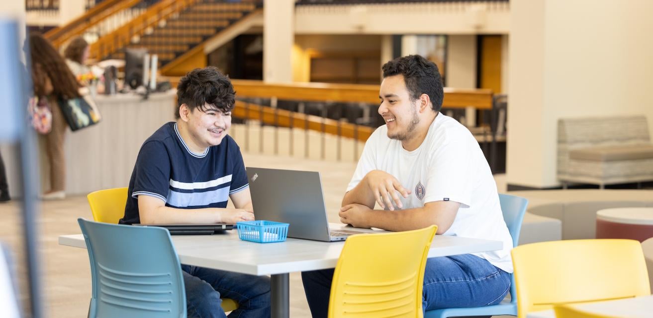 Students in Library